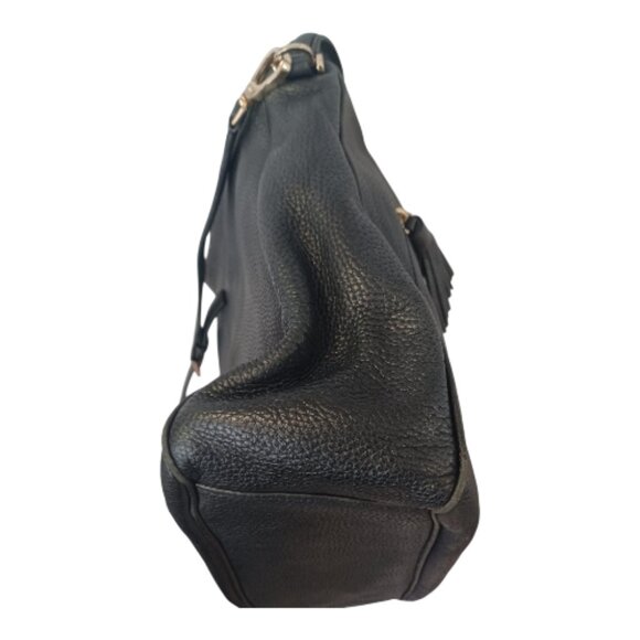 Kate Spade Michaela Chester Street Black Pebbled Leather Hobo Bag with Wallet - Picture 6 of 14